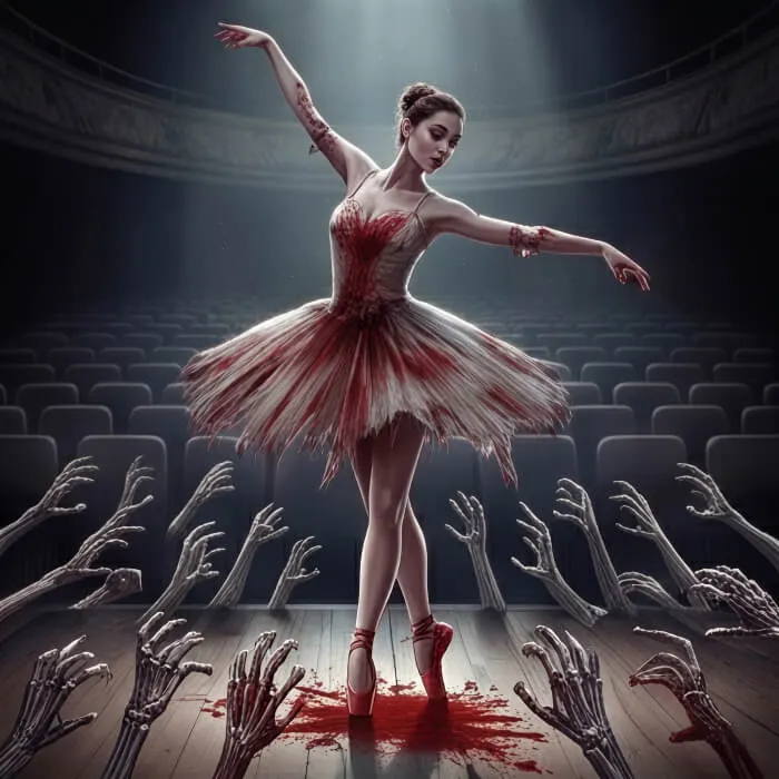 Dress Rehearsal - Psychological Paranormal Mystery Story Cover Art